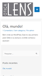 Mobile Screenshot of oticalens.com.br