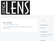 Tablet Screenshot of oticalens.com.br